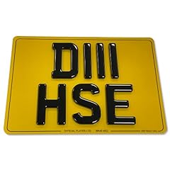 11x8 number plates for sale  Delivered anywhere in UK
