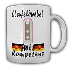 Tasse berfeldwebel kompetenz gebraucht kaufen  Wird an jeden Ort in Deutschland