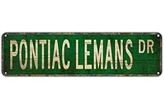 Metal sign pontiac for sale  Delivered anywhere in USA 