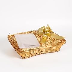 Honey wicker basket for sale  Delivered anywhere in UK