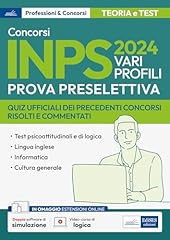 Concorsi inps 2024 usato  Spedito ovunque in Italia 