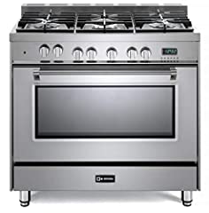 Verona Prestige Series VPFSGE365SS 36 inch Dual Fuel for sale  Delivered anywhere in USA 