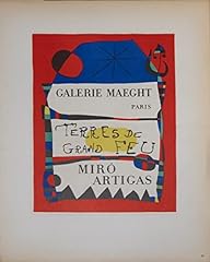 Joan Miro-Terres de Grand Feu-1959 Mourlot Lithograph for sale  Delivered anywhere in Canada