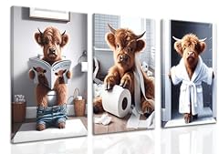 Funny bathroom highland for sale  Delivered anywhere in USA 