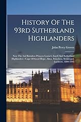 History 93rd sutherland for sale  Delivered anywhere in UK