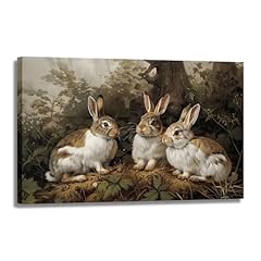 Rabbit canvas wall for sale  Delivered anywhere in USA 