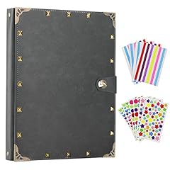 Zeeyuan leather scrapbook for sale  Delivered anywhere in USA 