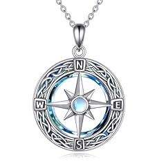 Venacoly compass necklace for sale  Delivered anywhere in UK