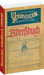 Rostocker adressbuch 1949 gebraucht kaufen  Wird an jeden Ort in Deutschland