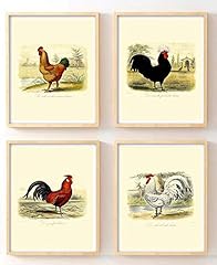 Vintage chicken rooster for sale  Delivered anywhere in USA 