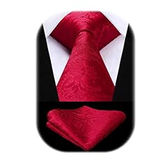 Hisdern cravatta rossa usato  Spedito ovunque in Italia 