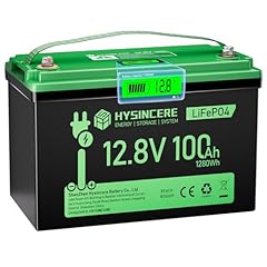Hysincere batteria litio usato  Spedito ovunque in Italia 