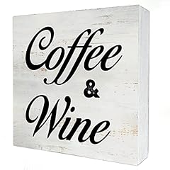 Coffee wine wooden for sale  Delivered anywhere in USA 