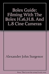 Bolex guide filming for sale  Delivered anywhere in UK