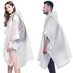 Ahsado transparent raincoat for sale  Delivered anywhere in UK