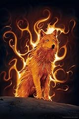 Flaming phoenix wolf for sale  Delivered anywhere in USA 