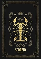 Scorpio writing journal for sale  Delivered anywhere in UK