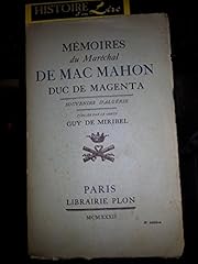 Mémoires maréchal mac d'occasion  Livré partout en France