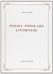 Poesia popolare livornese usato  Spedito ovunque in Italia 