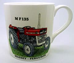Used, Massey Ferguson MF 135 Tractor Mug ~ Large FINE Bone for sale  Delivered anywhere in Ireland