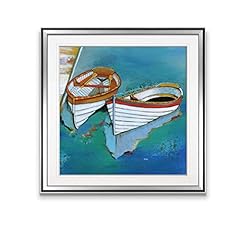 Rowboat reflection framed for sale  Delivered anywhere in USA 