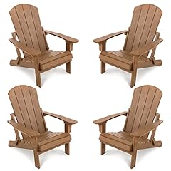 Folding weather adirondack for sale  Delivered anywhere in USA 