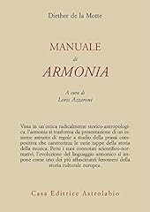 Manuale armonia usato  Spedito ovunque in Italia 