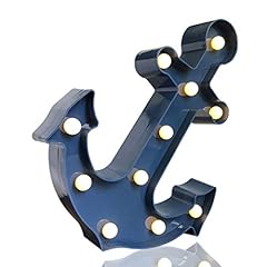 Blue anchor shaped for sale  Delivered anywhere in USA 