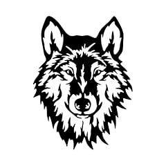 Wolf head large for sale  Delivered anywhere in UK
