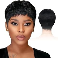 Wig hair short for sale  Delivered anywhere in UK