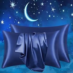 Satin pillowcase pack for sale  Delivered anywhere in UK