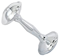 Stephan Baby Silver Plated 4-Inch Keepsake Rattle for sale  Delivered anywhere in Canada