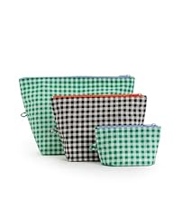 Pouch set gingham gebraucht kaufen  Wird an jeden Ort in Deutschland