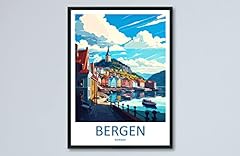 Bergan travel print for sale  Delivered anywhere in USA 