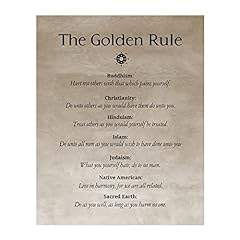 Golden rule religious for sale  Delivered anywhere in USA 