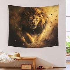 Hlxzmcvbt lion tapisserie d'occasion  Livré partout en France