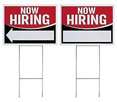 Hiring signs large for sale  Delivered anywhere in USA 