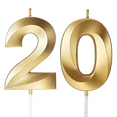 20th birthday numeral for sale  Delivered anywhere in USA 