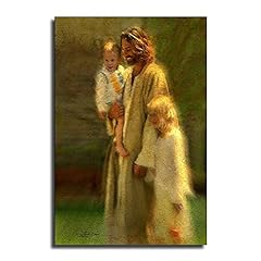 JIIWENH Jesus Christ LDS Greg Olsen Canvas Art Poster for sale  Delivered anywhere in Canada