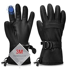 Ski gloves warmest for sale  Delivered anywhere in USA 