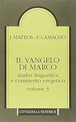 Vangelo marco. analisi usato  Spedito ovunque in Italia 