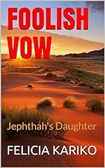 Foolish vow jephthah for sale  Delivered anywhere in UK