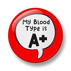Blood type pin for sale  Delivered anywhere in UK