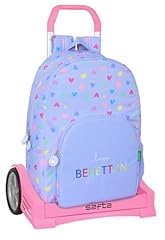 Safta benetton lila usato  Spedito ovunque in Italia 