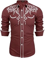 Coofandy western shirts for sale  Delivered anywhere in USA 