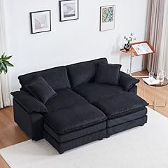 84.6 loveseat ottoman for sale  Delivered anywhere in USA 