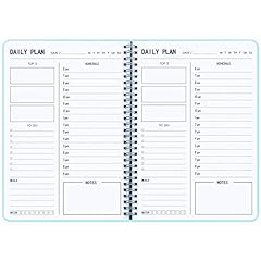 Daily planner notebook for sale  Delivered anywhere in UK