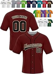 Personalized baseball jerseys for sale  Delivered anywhere in USA 