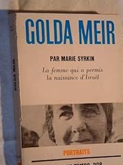 Marie syrkin. golda d'occasion  Livré partout en France