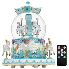 Carousel snow globe for sale  Delivered anywhere in USA 